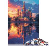The Colourful Taj Mahal 500 Piece Jigsaw Puzzle for Adults & Age 18 Years Up - Family Activity Jigsaw Puzzles Educational Games Difficult And Challenge 500pcs (52x38cm)