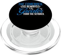 The Comeback Is Always Greater Than The Setback - PopSockets PopGrip for MagSafe
