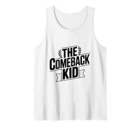 The Comeback Kid Inspirational Motivational Tank Top