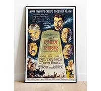 The Comedy Of Terrors Vincent Price Movie Film Promo Poster : Huge 36"x24" Poster Print Similar (Slightly Larger) to A1 Size : Retro Reproduction BRING YOUR WALLS TO LIFE !!