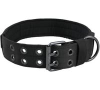 The Comfort Dog Collars,Nylon Tactical Dog Collar For Medium And Large Dogs Heavy Duty Dog Collar Thick Dog Collar Durable Training Collars(Black,XL)