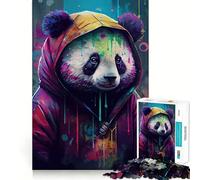 The Comfortable Panda 1000 Piece Jigsaw Puzzles for Adults Brain Tease Toy Relax Time Perfect Cut Memorable Gift (50x75cm)