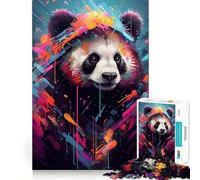 The Comfortable Panda for Adults 1000 Piece Jigsaw Puzzle Pure Logic Toy Peaceful Time Sharp Cut Heartfelt Gift (38x52cm)