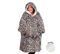 THE COMFY ORIGINAL | Oversized Microfiber & Sherpa Wearable Blanket, Seen On Shark Tank One Size Fits All