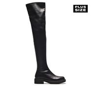 The Commander Plus Size Thigh High Boots KOI Black 3