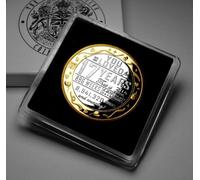 The Commemorative Coin Company 17th Birthday Dual Metal 24ct Gold & .999 Silver Commemorative. Gift/Presentation Case. Party/Ideas/Gift/Present. Son/Daughter/Teenager. 16 Years