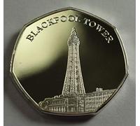 The Commemorative Coin Company BLACKPOOL TOWER Silver Commemorative Albums/Collectors. British Seaside