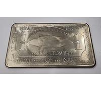 The Commemorative Coin Company Extremely Rare Titanium Bar. AREA 51. Alien/Extraterrestrial. Troy Ounce. Bullion Bar. Space Metal, Alien Artefact