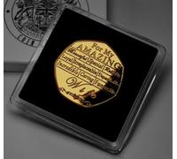 The Commemorative Coin Company For My AMAZING WIFE 'Happy Anniversary' Gold Commemorative in Gift Case. From Husband/Partner Gift/Present/Token