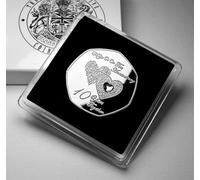 The Commemorative Coin Company For You On OUR 10th TIN ANNIVERSARY Silver Commemorative in Gift Case. (NOT WEDDING ANN) Gemstone. 10 Years. Gift/Present Partner/Girlfriend/Boyfriend