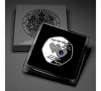 The Commemorative Coin Company For You on Your 45th SAPPHIRE WEDDING ANNIVERSARY Silver Commemorative in Gift/Presentation Case. Gemstone. Gift/Present. 45 Years Together