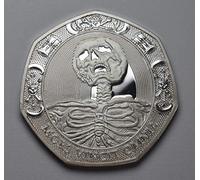 The Commemorative Coin Company MEMENTO MORI Silver Reminder Coin. MORS VINCIT OMNIA Life/Time/Death Stoic/Reflection Latin. MEMENTO VIVERE