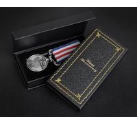 The Commemorative Coin Company On OUR 21st WEDDING ANNIVERSARY Long Service/Bravery Medal in Gift Box. Silver. Gift/Present For Partner/Husband/Wife 21 Years of Marriage
