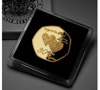 The Commemorative Coin Company On Our 30th PEARL WEDDING ANNIVERSARY 24ct Gold Commemorative in Presentation Case. Gift/Present/Husband/Wife. Thirty 30 Years Together.