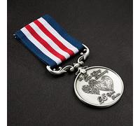 The Commemorative Coin Company Our 25th Silver Wedding Anniversary Medal for Long/Distinguished Service and Bravery in Field. Gift/Present Husband/Wife/Partner/Couple Antique Silver, 10.5cm