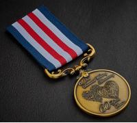 The Commemorative Coin Company Our 60th Diamond Wedding Anniversary Medal - Long/Distinguished Service, Bravery in the Field. Gift/Present Husband/Wife 60 Years. Gold.