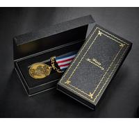The Commemorative Coin Company Our 60th Diamond Wedding Anniversary Medal - Long/Distinguished Service, Bravery in the Field. Box. Gift/Present Husband/Wife 60 Years. Gold.
