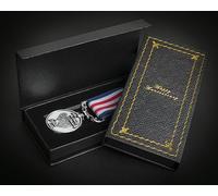 The Commemorative Coin Company OUR 6th IRON WEDDING ANNIVERSARY Long Service/Bravery Medal. Gift Box. Silver. Gift For Partner/Husband/Wife 6 Years of Marriage