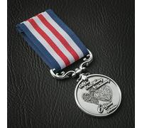 The Commemorative Coin Company OUR 6th IRON WEDDING ANNIVERSARY Long Service/Bravery Medal. Silver. Gift For Partner/Husband/Wife 6 Years of Marriage