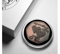 The Commemorative Coin Company OUR 8th BRONZE WEDDING ANNIVERSARY Commemorative in Gift Box. Bronze. Gift/Present for Partner/Husband/Wife 8 Years of Marriage