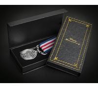 The Commemorative Coin Company OUR 8th BRONZE WEDDING ANNIVERSARY Long Service/Bravery Medal. Silver. Gift Box. For Partner/Husband/Wife 8 Years of Marriage