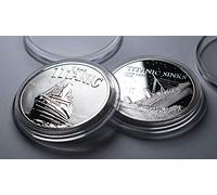 The Commemorative Coin Company RMS TITANIC .999 Silver Commemorative in Capsule. Ocean Liner, Olympic Class, White Star Line, 1912