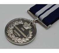 The Commemorative Coin Company Silver Full Size Replica George VI Distinguished Service Medal & Ribbon DSM Navy