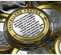 The Commemorative Coin Company ST CHRISTOPHER PROTECT US Fine Silver & 24ct Gold 'Dual Metal' Commemorative in Capsule. Travellers Prayer, Protection
