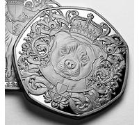 The Commemorative Coin Company STAFFORDSHIRE BULL TERRIER Silver Commemorative. Staffy/Puppy/Pup/Dog Man's best friend Favourite Dogs