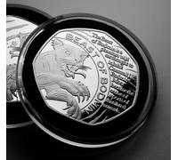The Commemorative Coin Company The Beast of Bodmin Moor Silver Commemorative in Capsule. Wild Cat, Cornwall, Cornish. Myth/Legend/Mythical/Creature Fantasy/Magic. Gift/Present