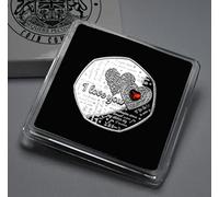 The Commemorative Coin Company To My AMAZING BOYFRIEND 'I Love You' Silver Commemorative with Gemstone. Gift Case. Partner/Gift/Present Love/Token