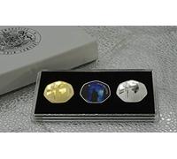 The Commemorative Coin Company Trio of JACK THE RIPPER Commemoratives in Gift Box/Case with Triple Display/Presentation Stand. Whitechapel, 1888