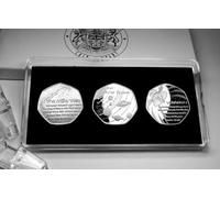 The Commemorative Coin Company Trio of SPACE Silver Commemoratives. Solar System, Milky Way, Voyager 1. Golden Record/NASA. Space/Earth/Sun/Moon/Planets/Universe. Mars/Star Gift/Present/Collectable