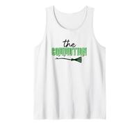 The Commotion Witchy Green Broom Tank Top
