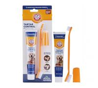 The Company of Animals ARM & HAMMER Paste & Brush Set Clear