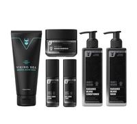 The Complete Beard Growth Kit by Beard Struggle - Mens Grooming Kit with Balm, Mask, Conditioner, Wash & Oils - Vanir's Wisdom, Platinum Collection