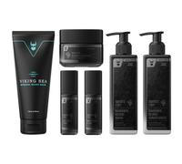 The Complete Beard Growth Kit by Beard Struggle - Mens Grooming Kit with Balm, Mask, Conditioner, Wash & Oils - Surtr's Fury, Platinum Collection