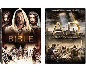 The Complete Bible Miniseries DVD Collection - The Bible: The Epic Miniseries / A.D.: The Bible Continues [22-Part TV Series Set]