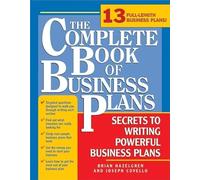 Complete Book of Business Plans: Simple Steps to Writing Powerful Business Plans
