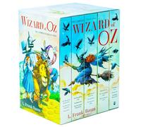 The Complete Collection Wizard of OZ Series 5 Books Collection Box Set By L. Frank Baum (3 in 1 Book) - Timeless Must-Read Childrens Fantasy Classics