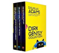 The Complete Dirk Gently Trilogy Box Set Collection-Three Hilariously Holistic Adventures by Douglas Adams (Dirk Gently’s Holistic Detective Agency, Long Dark Tea-Time of the Soul, Salmon of Doubt)