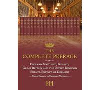The Complete Peerage: Bacon to Cambridge