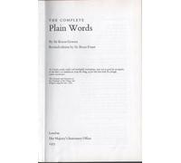 The Complete Plain Words