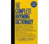 The Complete Rhyming Dictionary: Updated and Expanded