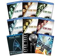 The Complete Star Trek Feature Film Library 13-Movie DVD Collection: Star Trek I, II, III, IV, V, VI, VII, VIII, IX, X, Star Trek 2009 (XI), Into Darkness (XII), Beyond (XIII) + Extra Bonuses [1, 2, 3