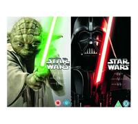 The Complete Star Wars Episodes 1 - 3 & 4 - 6 DVD [3 Discs In Each Set = 6 Discs] Collection: 1: The Phantom Menace / 2: The Attack of the Clones / 3: Revenge of the Sith / 4: The New Hope / 5: The Empire Strikes Back / 6: The Return of the Jedi