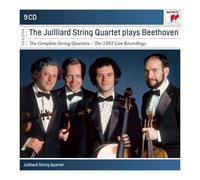 THE COMPLETE STRING QUARTETS - JUILLIARD STRING QUARTET 9 CD NEW BEETHOVEN