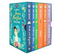 The Complete Works of Jane Austen 6 Books Collection Box Set (Northanger Abbey, Emma, Pride and Prejudice, Sense and Senesibility, Persuasion & Mansfield Park)