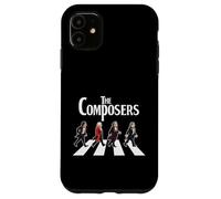 The Composers Men Women Kids Funny Classic Music Case for iPhone 11