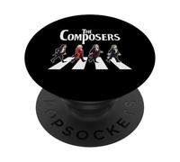 The Composers Men Women Kids Funny Classic Music PopSockets Adhesive PopGrip